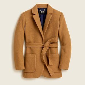 J Crew Blazer Jacket in Italian Fall Blanket Wool 0